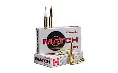 HORNADY MATCH AMO 6MM GT 109GR ELD MATCH 20RD (10 BOX CASE)