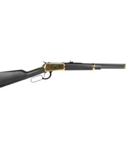 Heritage 92 Lever Action Rifle .44 Mag 8rd Capacity 18" PVD Gold Barrel Wood Stock