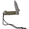 SZCO Drop Point Task Force Knife 5 in. Moss Green 1 | Utah Fast
