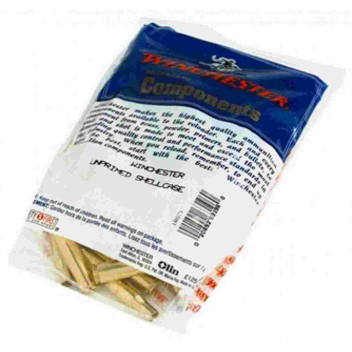 Winchester Unprimed Brass Handgun Cartridge Cases 100/ct .38 Spl