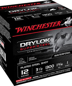 Winchester Drylok Magnum Plated Load 12 ga. 3.5 in. 1 9/16 oz. 1 Shot 25 rd.