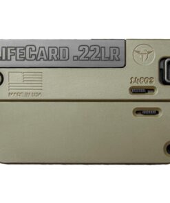 LifeCard .22 LR Single Action Pistol - Polymer Handle Noveske Bazooka Green