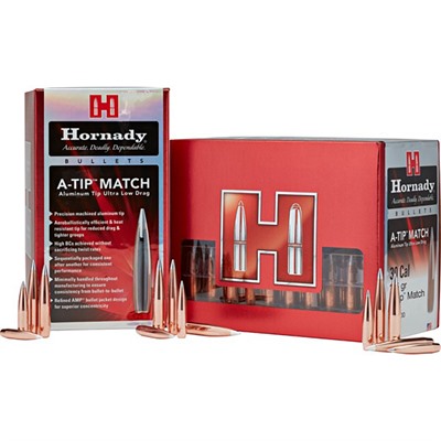 A-TIP MATCH 22 CALIBER (0.224'') 76GR ALUMINUM TIP-BT 100/BOX
