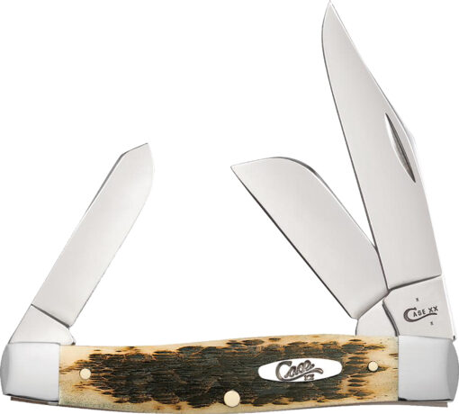 CAE LARGE STOCKMAN AMBER BONE