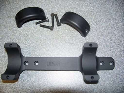 DNZ Products 1" High Game Reaper Mounts Black Finish - Browning A-Bolt Long Action (RH/LH)