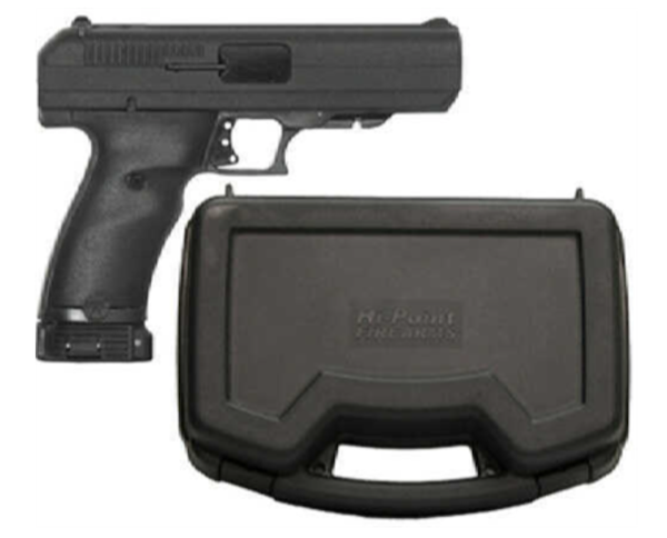 Hi Point 40SW Black 4.5" with Hard Case/Tuff1