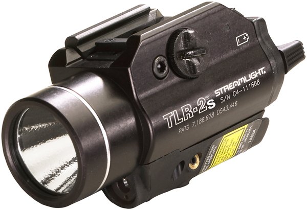 Streamlight TLR-2s Rail Mounted Strobing LED Tactical Light with Laser Sight
