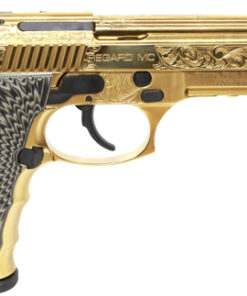 GIRSAN REGARD MC DELUXE 9MM - ADJ SIGHT 18RD GOLD ENGRAVED
