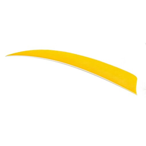 Trueflight Shield Cut Feathers Yellow 4 in. RW 100 pk.