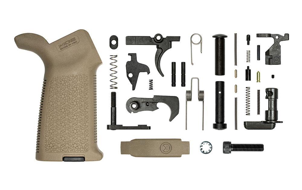 Aero Precision AR15 MOE Lower Parts Kit - FDE