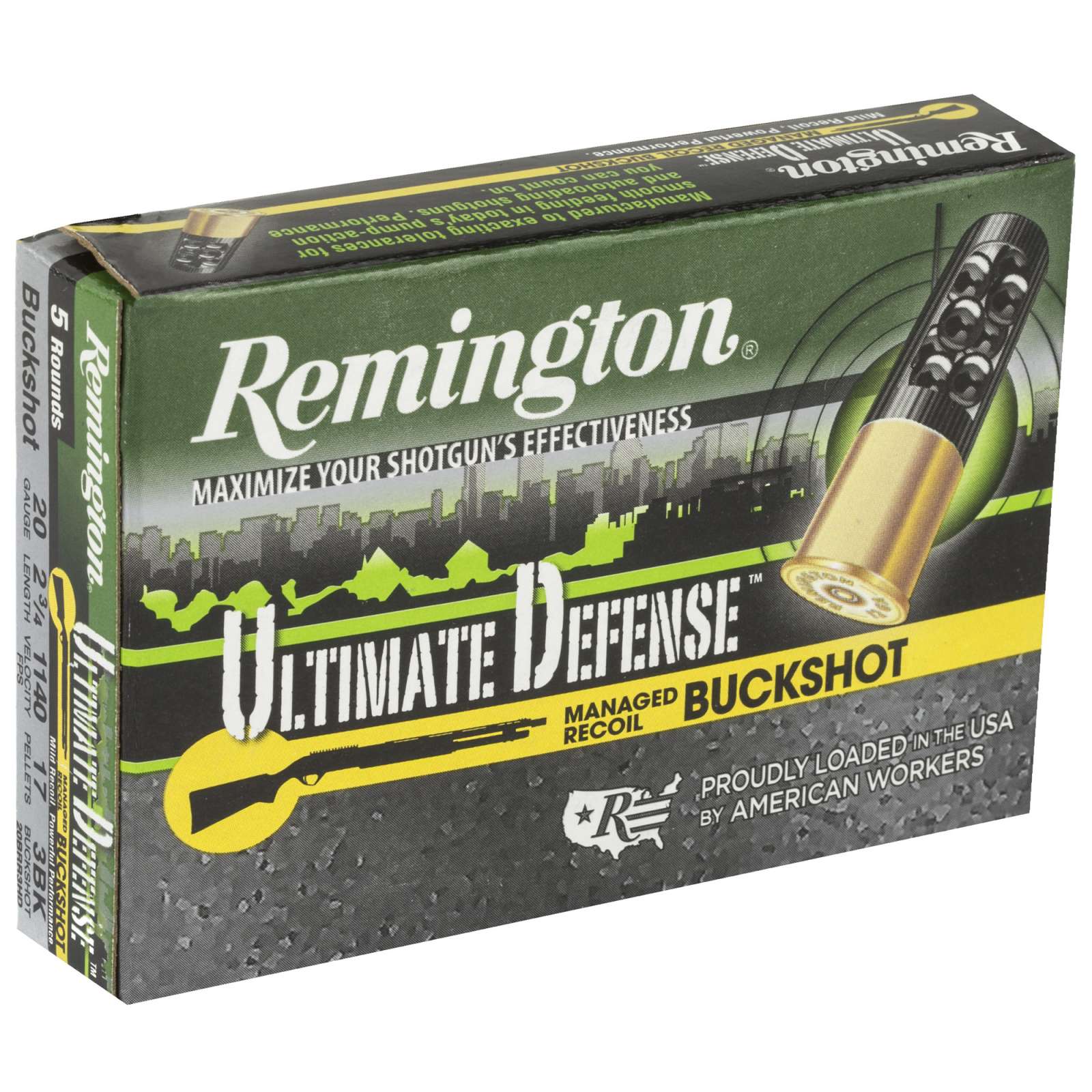 REMINGTON 20GA 2-3/4IN 17PEL 3 5 RD/BX 20 BX/CS