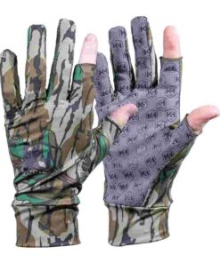 Knight & Hale Run N' Gun Gloves One Size Mossy Oak Greenleaf
