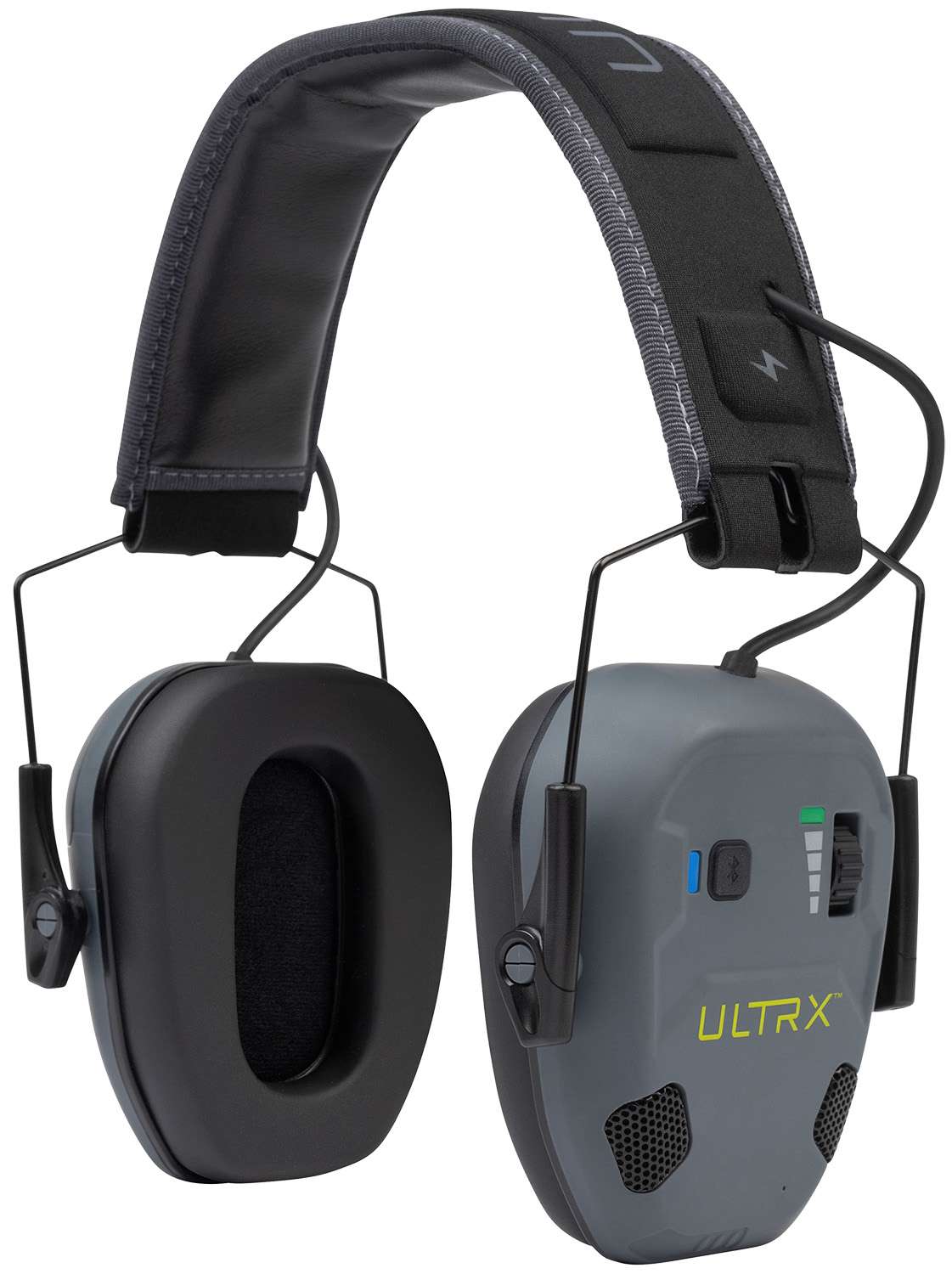 ALLEN ULTRX BIONIC FUSE ION BLUETOOTH ELECTRONIC EARMUFF - SLATE