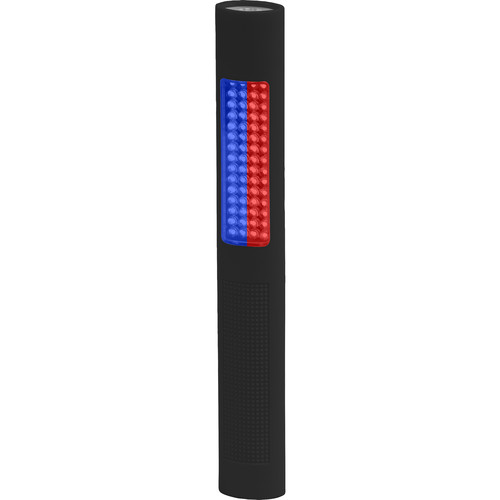 NIGHTSTICK LED SAFETY LIGHT - ALTERNATING RED-BLUE FLOODLIGHT & WHITE      FLASHLIGHT