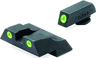 MEPROLIGHT NIGHT SIGHT FIXED - SET GRN/GRN FOR GLOCK 26/27 1 MEPROLIGHT NIGHT SIGHT FIXED - SET GRN/GRN FOR GLOCK 26/27