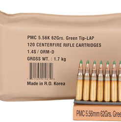 PMC 5.56K 5.56X45 62GR (M855) - 120RD BATTLE PACK 5PK/CS