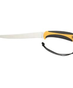 Browning White Water Fillet Knife 7 1/4" Fixed Blade Yellow
