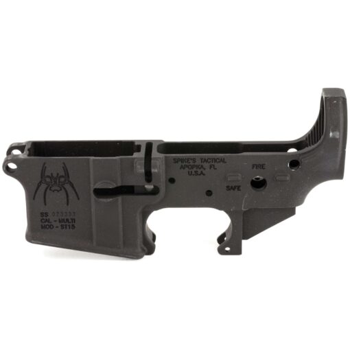 SPIKES TACT LWR REC SS ST-15 W/FIRE SPIDER