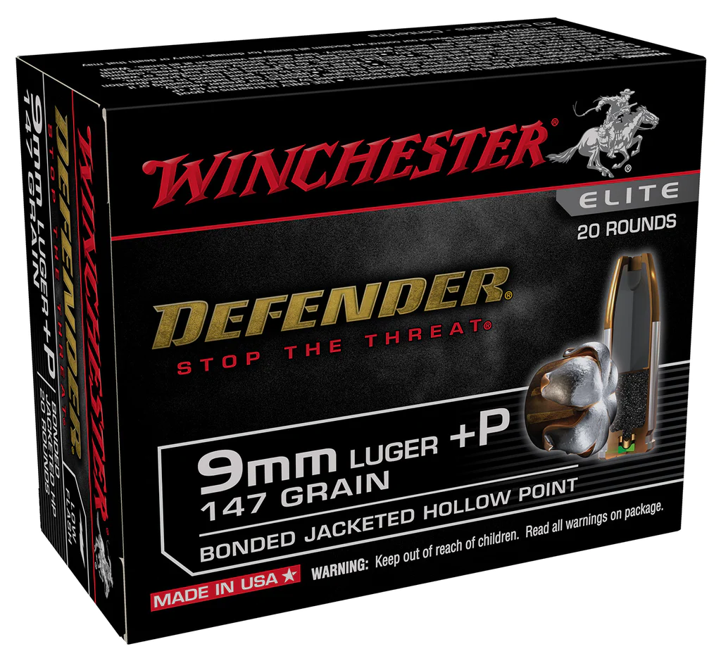 WINC SPRME 9MM +P 147GR JHP BND