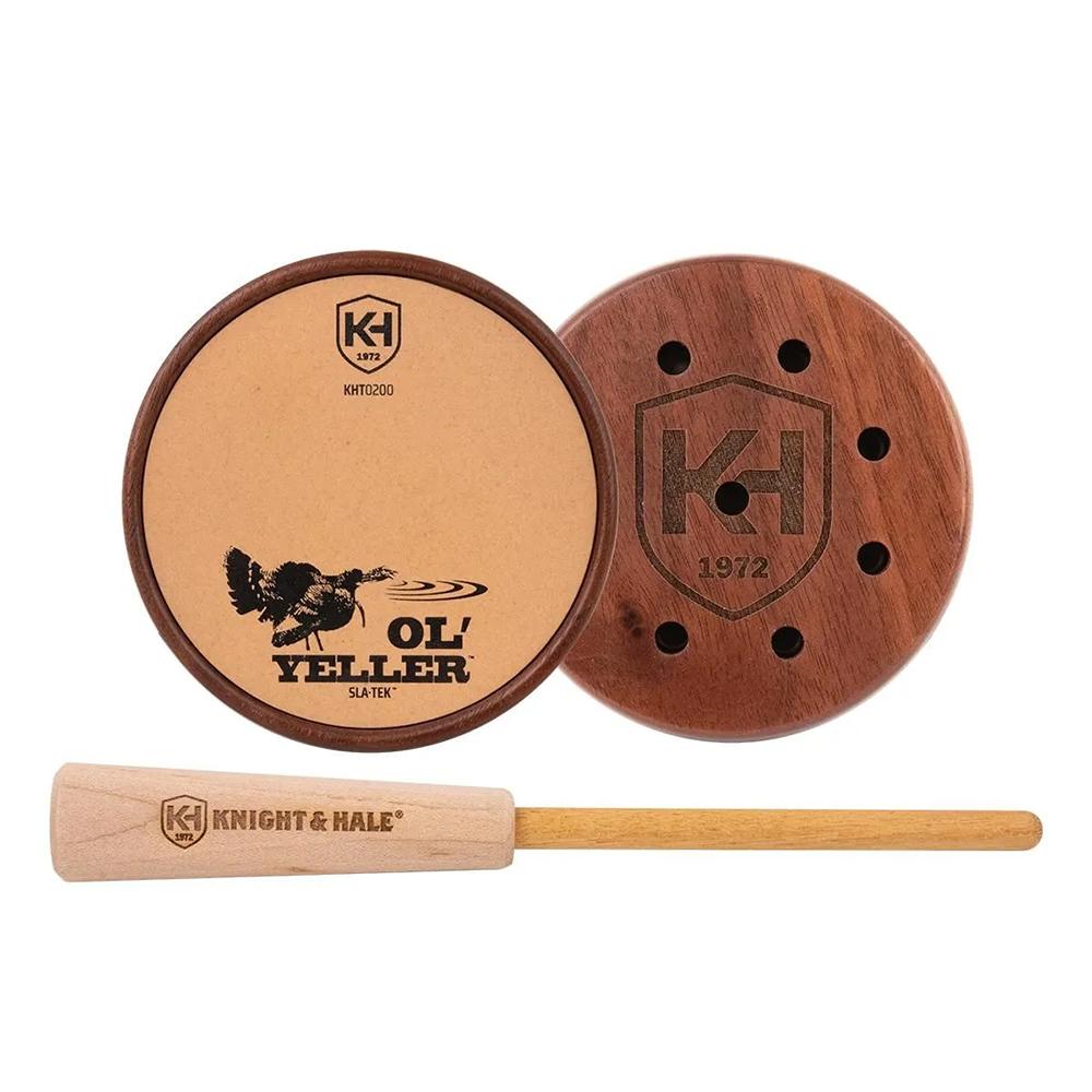 Knight & Hale Ol' Yeller SLA-TEK Surface Turkey Pot Call 1 Knight & Hale Ol' Yeller SLA-TEK Surface Turkey Pot Call