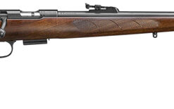 CZ 457 LUX 17HMR 24.5" - BLUED BARREL WALNUT STOCK
