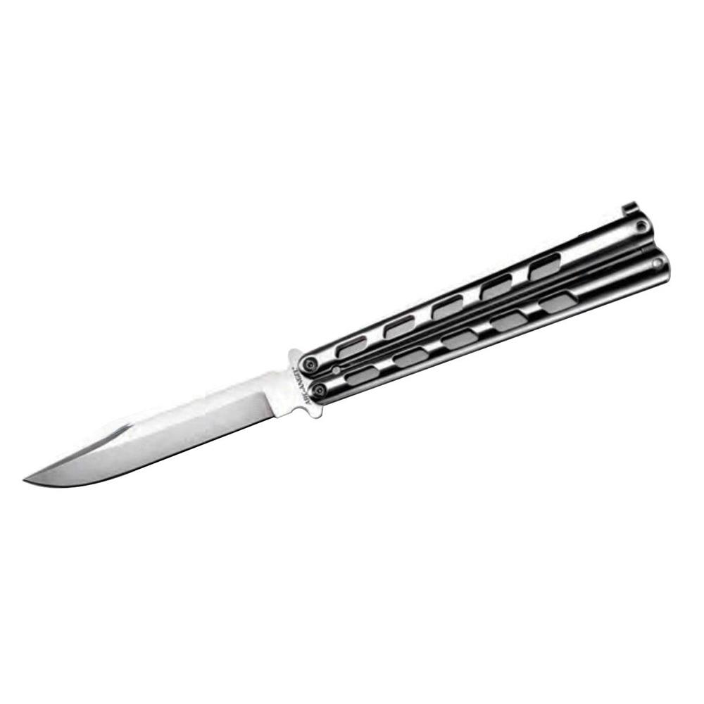 Cold Steel Arc Angel Balisong Knife 4-1/2" Clip Point Blade Silver 1 Cold Steel Arc Angel Balisong Knife 4-1/2" Clip Point Blade Silver