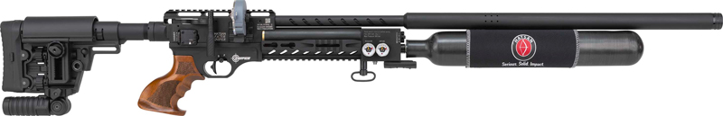 HATSAN FACTOR SNIPER LONG 30 - PCP RIFLE 16RD MAGAZINE BLACK