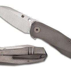 SPYDERCO TECHNO 3 TITANIUM GRY