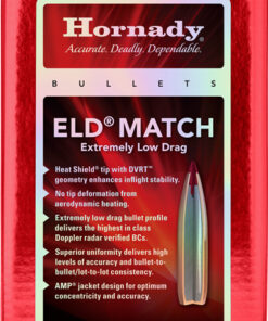 HORNADY BULLETS 6.5MM .264 - 147GR ELD-MATCH 500CT 6BX/CS