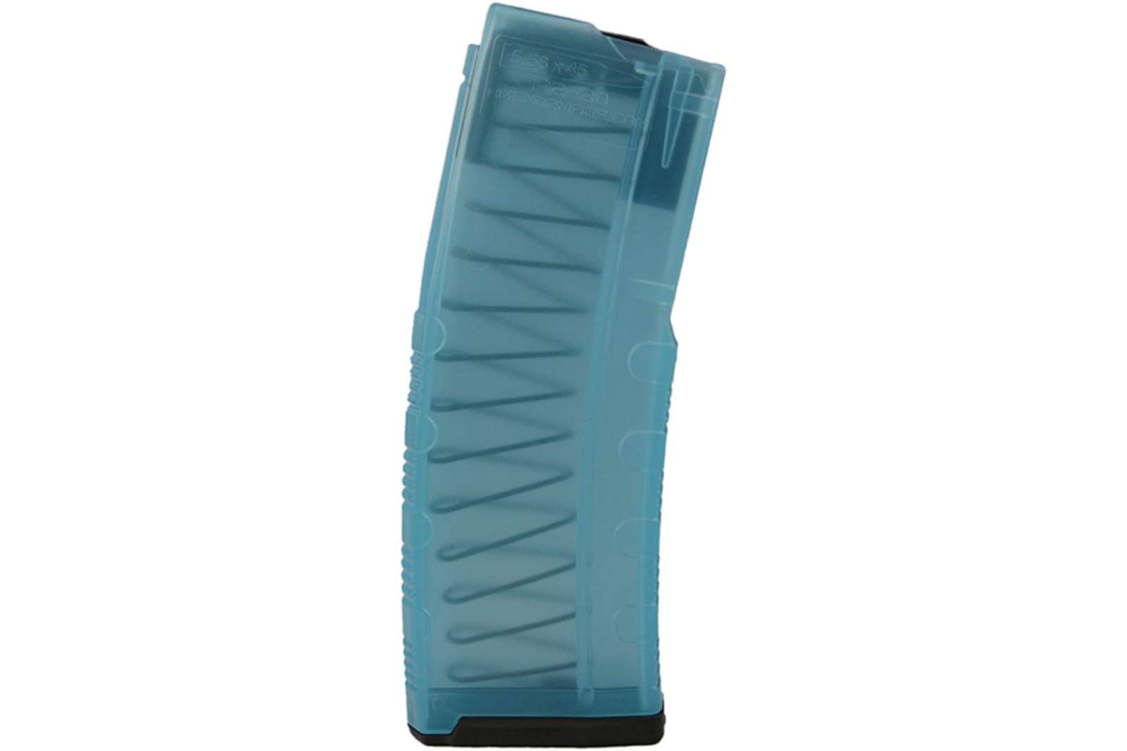 AMEND2 MOD C 5.56MM 30RD AR15 TRANSLUCENT TEAL POLYMER MAGAZINE ( 50 PER CASE )