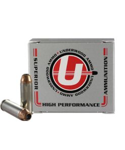 Underwood Ammo XTP Jacketed Hollow Point Handgun Ammunition 45 Colt (+P) 250gr JHP 1400 fps 20/ct