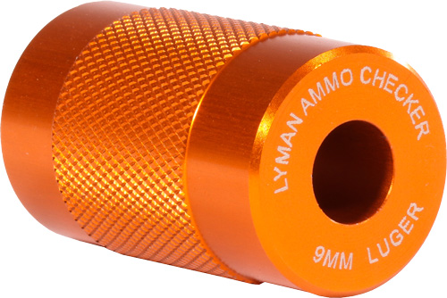 LYMAN AMMO CHECKER 9MM LUGER - ALUMINUM 1 LYMAN AMMO CHECKER 9MM LUGER - ALUMINUM