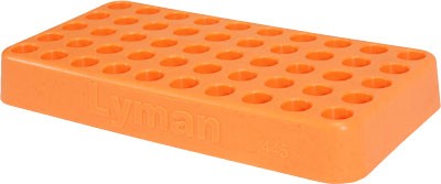 LYMAN CUSTOM LOADING BLOCK - .615" HOLE DIAMETER 50 CASES