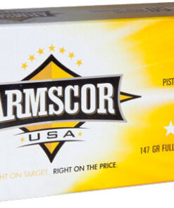 ARMSCOR 9MM LUGER 147GR FMJ - 50RD 20BX/CS SUBSONIC