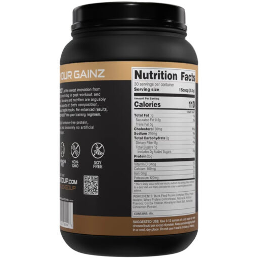Bucked Up Buck Feed Protein Snickerdoodle 30 Serving Tub - Image 3