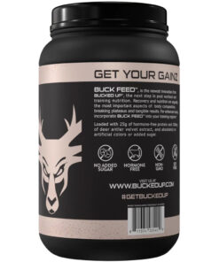 Bucked Up Buck Feed Protein Horchata 30 Serving Tub