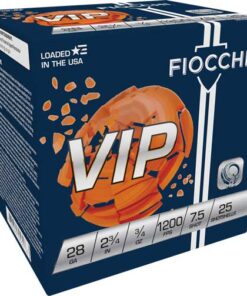 FIOCCHI VIP 28GA 2.75" 3/4OZ - #7.5 1200FPS 250RD CASE LOT