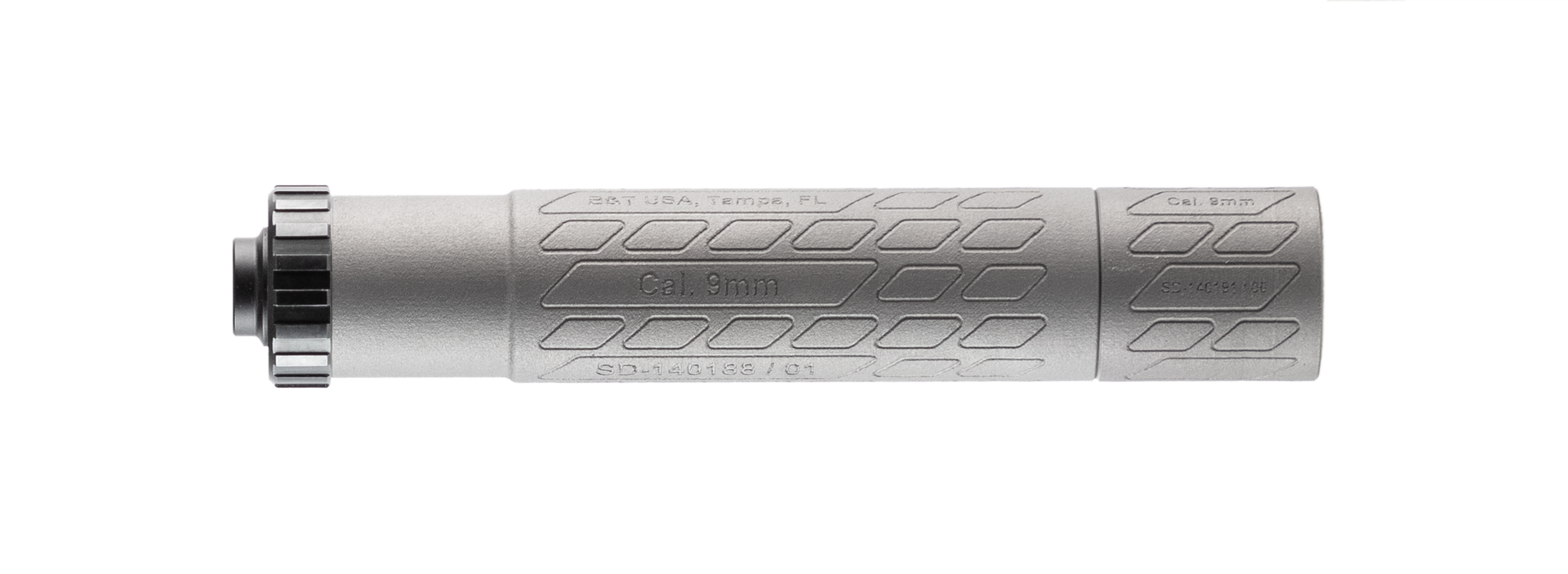 B&T PRINT-X IMPULS 9MM TITANIUM MODULAR SUPPRESSOR
