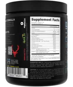 Bucked Up Woke AF Pre-Workout Anime Yuza/Peach 30 Serving Tub