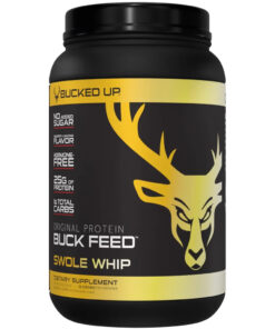 Bucked Up Buck Feed Protein Swole Whipe 30 Serving Tub