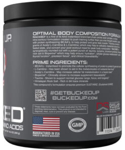 Bucked Up Racked BCAA Rocket Pop 30 Serving Tub
