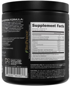 Bucked Up Racked BCAA White Gummy Deer 30 Serving Tub