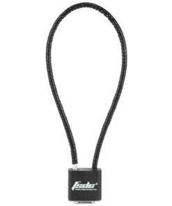 ~FSDC 15" KEYED CABLE LOCK BLK