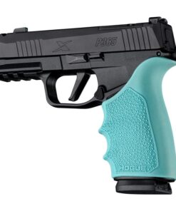 Hogue HandAll Beavertail Handgun Grip Sleeve for Sig Sauer P365 XMacro Aqua