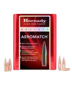 Hornady Aeromatch Rifle Bullets 6.5mm .264" 140 gr HPBT 500/ct
