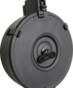 IVER JOHNSON MAGAZINE AK47 - 100RD BLACK METAL