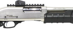 IVER JOHNSON PUMP 12GA 3" 18" - NICKEL QD PISTOL GRIP STOCK