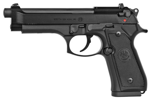 BERETTA M9 22LR 4.9" FS - 10-SHOT MATTE BLACK POLYMER 1 BERETTA M9 22LR 4.9" FS - 10-SHOT MATTE BLACK POLYMER