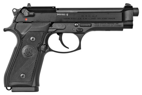 BERETTA M9 22LR 4.9" FS - 10-SHOT MATTE BLACK POLYMER 2 BERETTA M9 22LR 4.9" FS - 10-SHOT MATTE BLACK POLYMER - Image 2