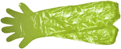 HME FIELD DRESSING GLOVES - DISPOSABLE SHOULDER LENGTH 1PR